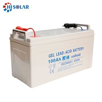 Аккумуляторная герметичная свинцово-кислотная гелевая аккумуляторная батарея 12 В 100 Ач для системы ИБП